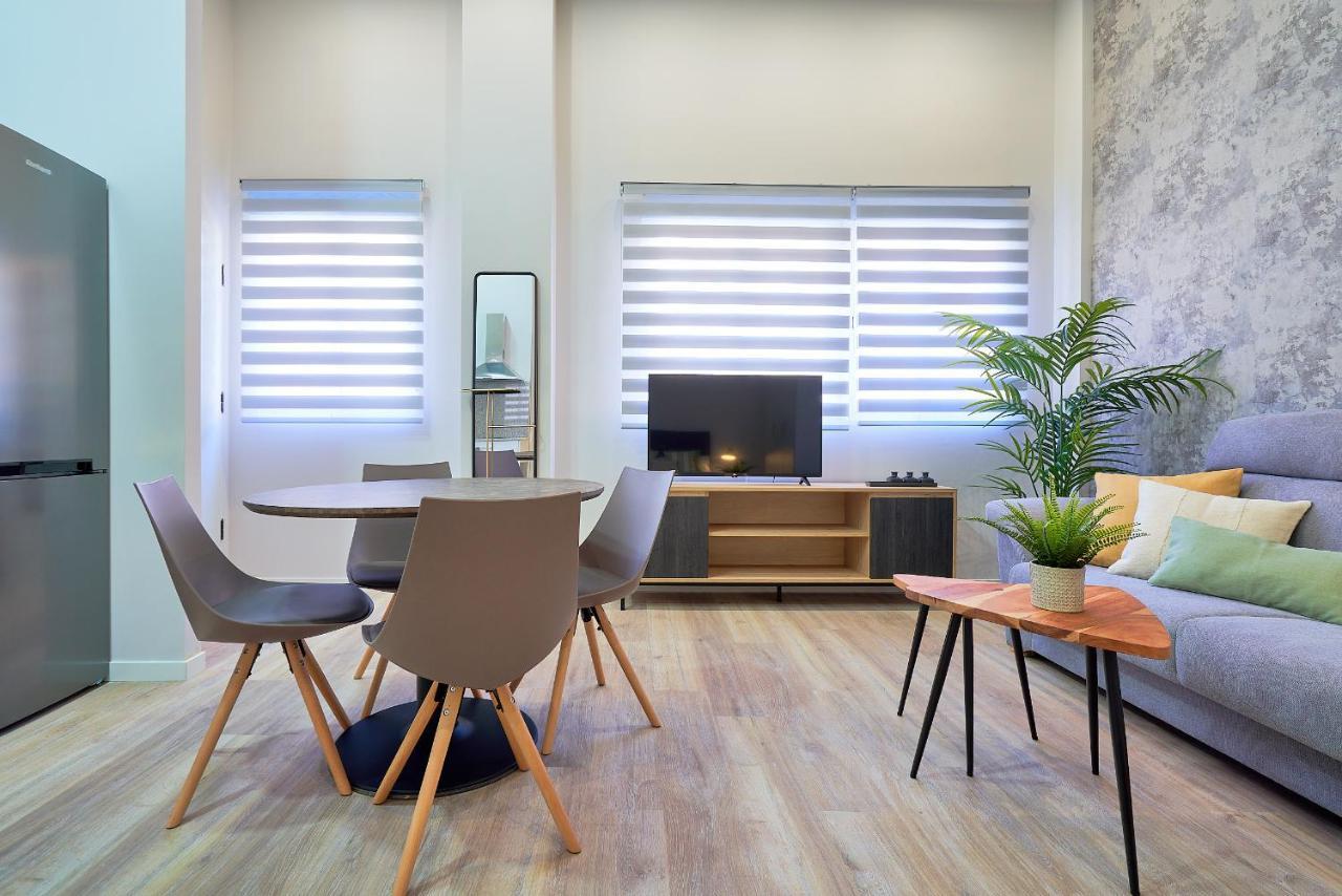 Del Parque Flats Estudio Capuchinos Málaga Dış mekan fotoğraf