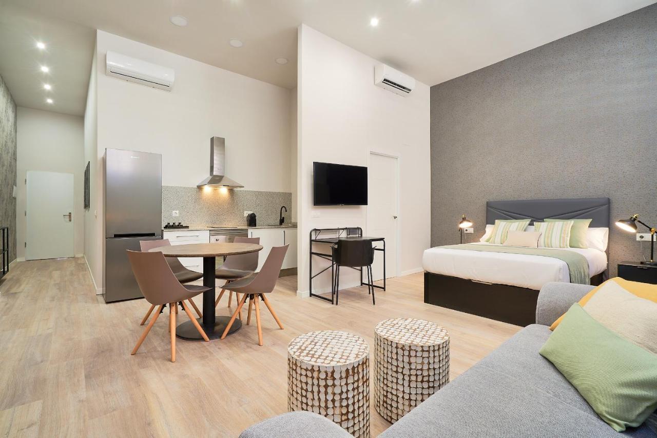 Del Parque Flats Estudio Capuchinos Málaga Dış mekan fotoğraf